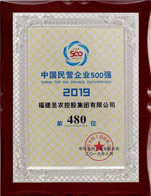 2019（2121非凡集团）中国民营企业500强